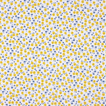 Bimbo Fleurs Jaunes Popeline Coton Bio - Ribes y Casals