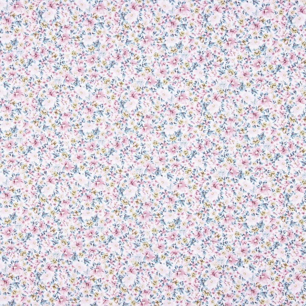 Popeline de coton biologique Goran Flowers - Ribes y Casals