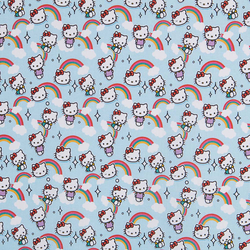 Coton Hello Kitty Bleu - Ribes y Casals