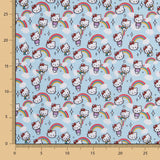 Coton Hello Kitty Bleu - Ribes y Casals