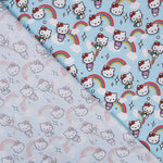Coton Hello Kitty Bleu - Ribes y Casals