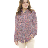 Coton Liberty London Cachemire Marine - Ribes y Casals