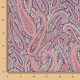 Coton Liberty London Cachemire Marine - Ribes y Casals