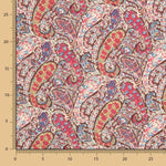 Coton Liberty London Cachemire Marron - Ribes y Casals