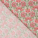 Coton Liberty London Jardin Bordeaux - Ribes y Casals