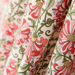 Coton Liberty London Jardin Bordeaux - Ribes y Casals