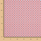 Coton Liberty London Géométrique Corail - Ribes y Casals