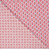 Coton Liberty London Géométrique Corail - Ribes y Casals