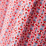 Coton Liberty London Géométrique Corail - Ribes y Casals