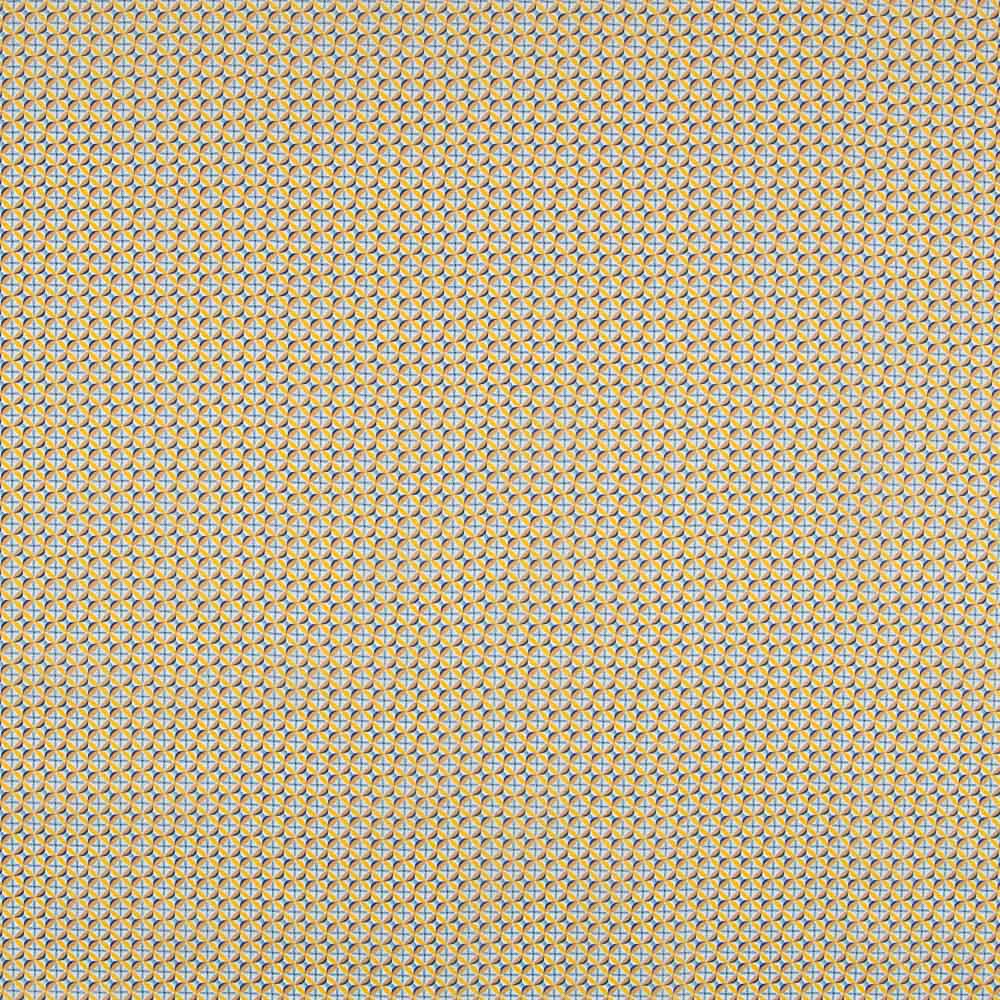 Coton Liberty London Ocre Géométrique - Ribes y Casals