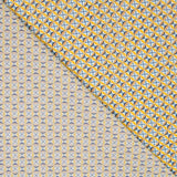 Coton Liberty London Ocre Géométrique - Ribes y Casals