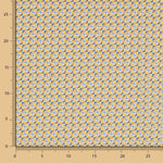 Coton Liberty London Ocre Géométrique - Ribes y Casals