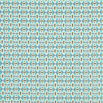 Coton Liberty London Géométrique Turquoise - Ribes y Casals