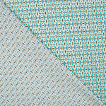 Coton Liberty London Géométrique Turquoise - Ribes y Casals