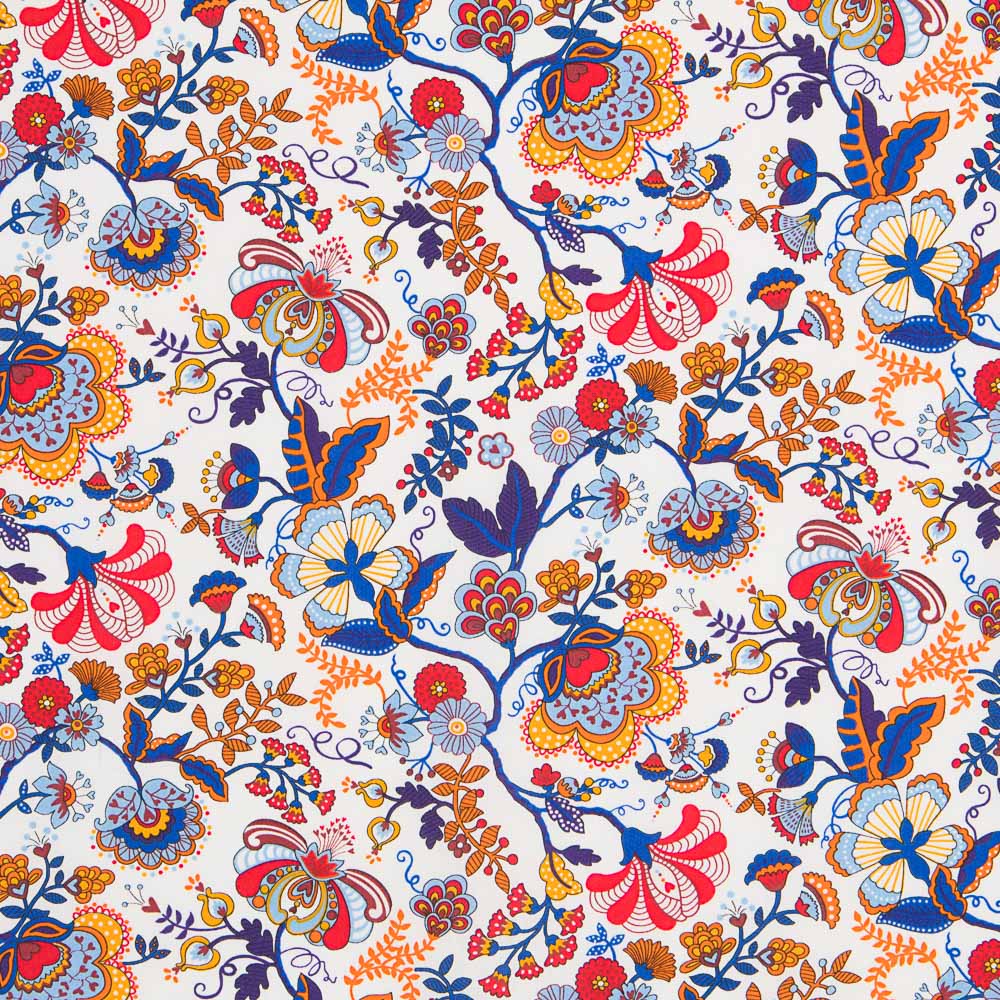Coton Liberty London Prairie Jaune - Ribes y Casals