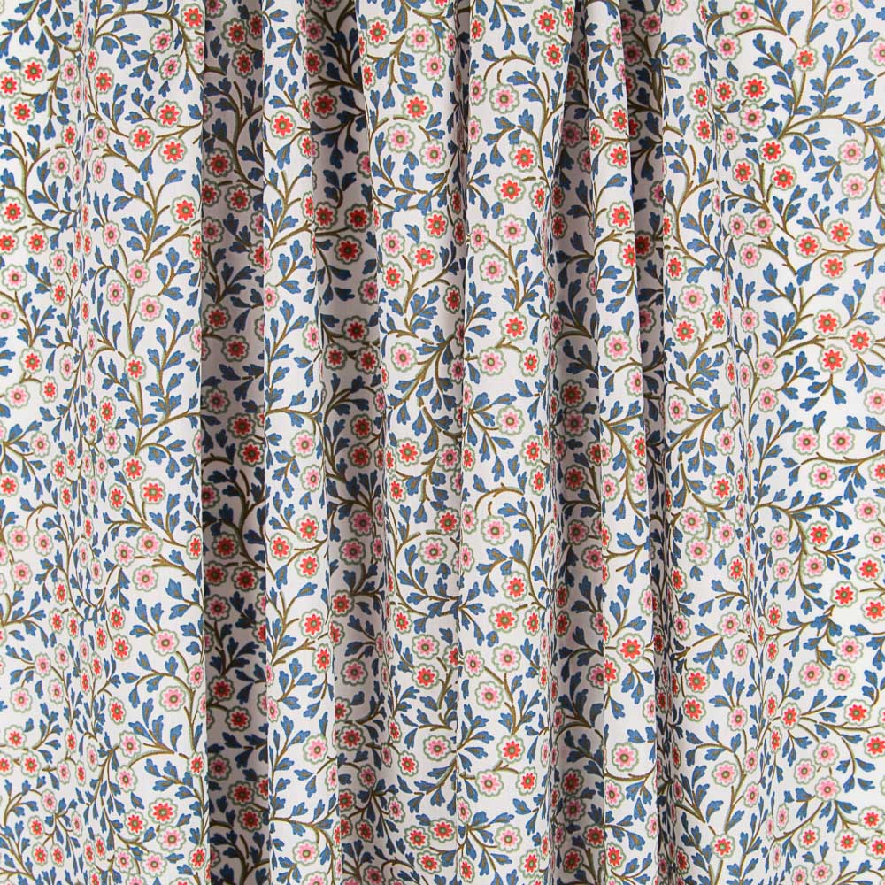 Coton Liberty London Romantic Gris - Ribes y Casals