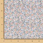 Coton Liberty London Romantic Gris - Ribes y Casals