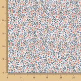 Coton Liberty London Romantic Gris - Ribes y Casals