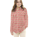 Liberty Coton Roses Rouge - Ribes y Casals