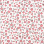 Popeline Coton Fleurs Japon Rose Koi - Ribes y Casals