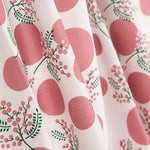 Popeline Coton Fleurs Japon Rose Koi - Ribes y Casals