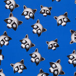 Popeline Coton Ratonlaveur Bleu - Ribes y Casals