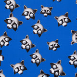 Popeline Coton Ratonlaveur Bleu - Ribes y Casals