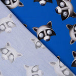 Popeline Coton Ratonlaveur Bleu - Ribes y Casals