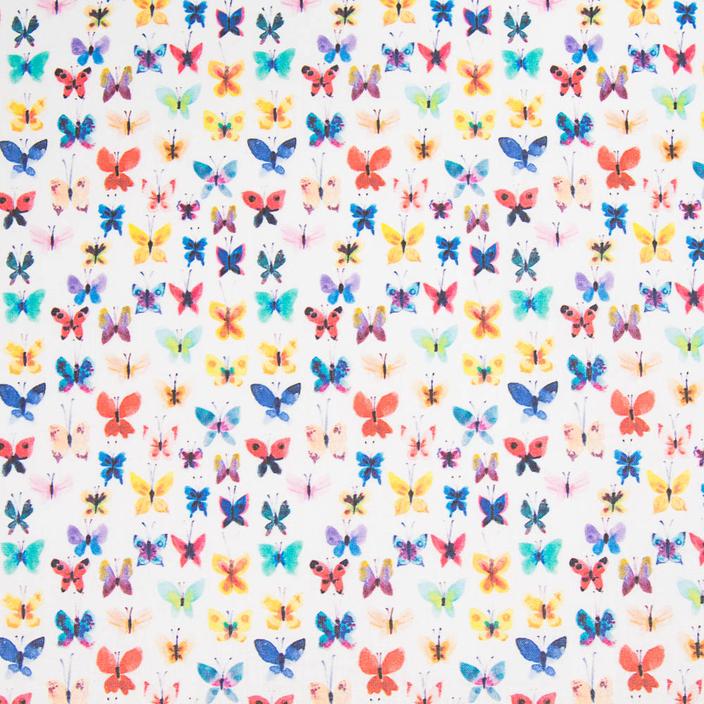 Coton Papillons Couleurs - Ribes y Casals
