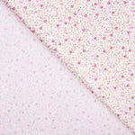 Popeline de Coton Bio Rose Iris - Ribes y Casals