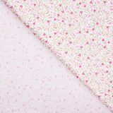 Popeline de Coton Bio Rose Iris - Ribes y Casals