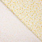 Popeline Coton Bio Iris Jaune - Ribes y Casals