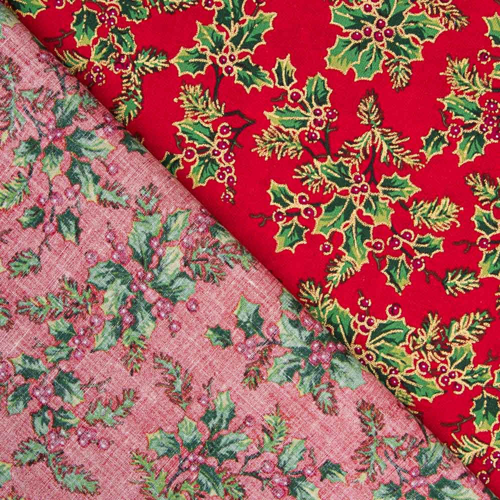 Coton Noël Bouquet Gui Rouge - Ribes y Casals