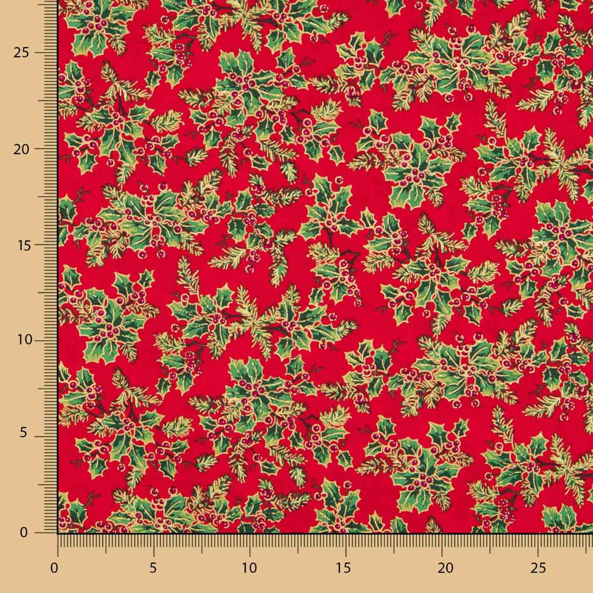 Coton Noël Bouquet Gui Rouge - Ribes y Casals