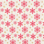 Coton Noël Doré Étoiles Écru - Ribes y Casals