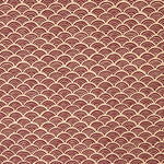 Patchwork Coton Vagues Marron - Ribes y Casals
