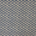 Patchwork Coton Vagues Marine - Ribes y Casals