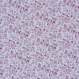 Coton Oxford Floral Grenat - Ribes y Casals