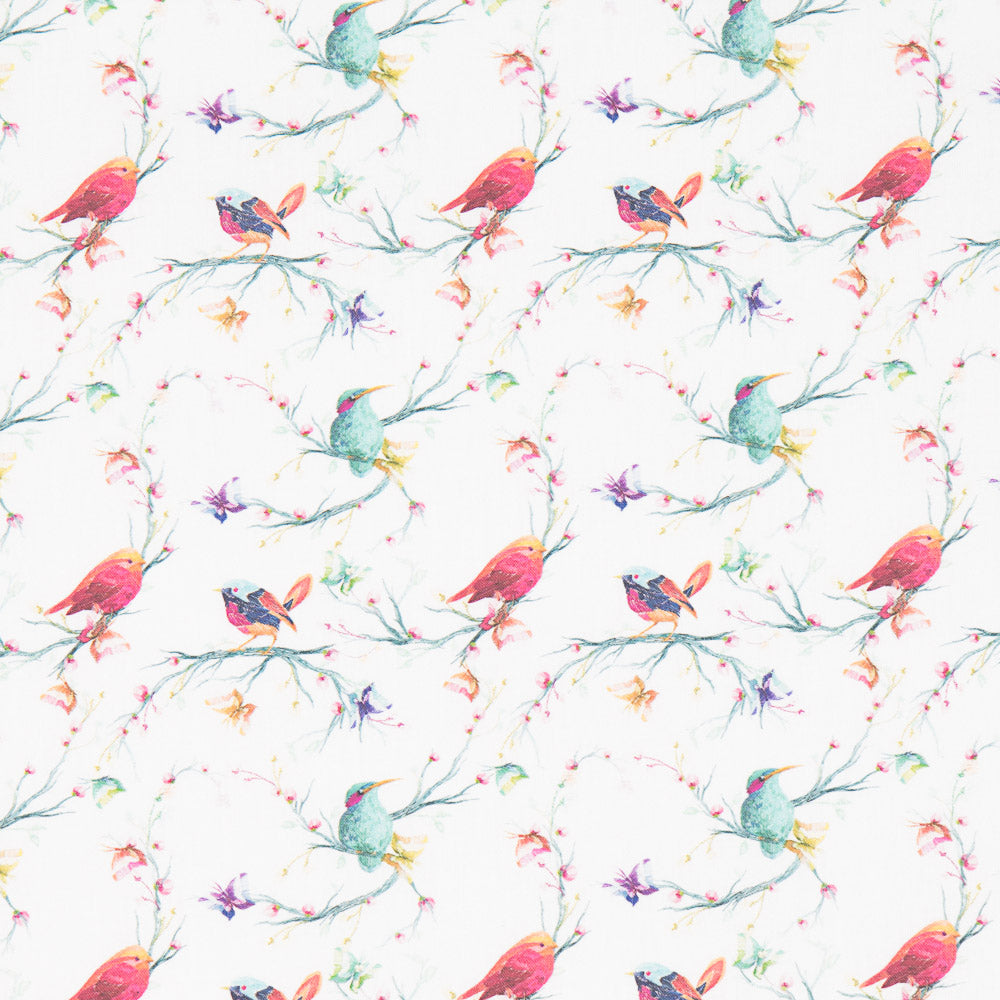 Coton Oiseaux Joyeux - Ribes y Casals