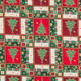 Coton Patch Sapin Noël - Ribes y Casals