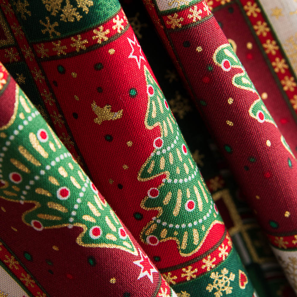 Coton Patch Sapin Noël - Ribes y Casals