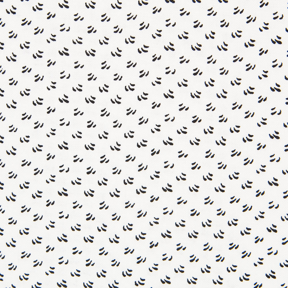 Coton Patchwork Coup Pinceau Noir - Ribes y Casals