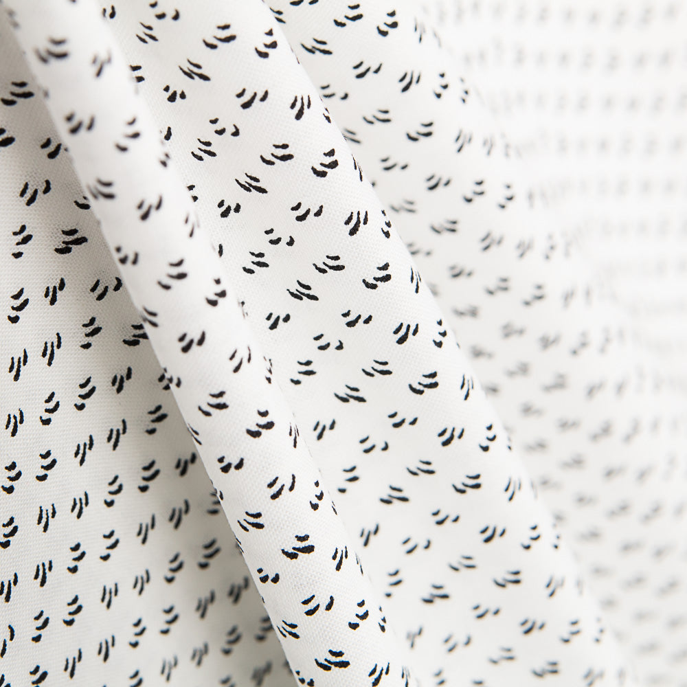 Coton Patchwork Coup Pinceau Noir - Ribes y Casals