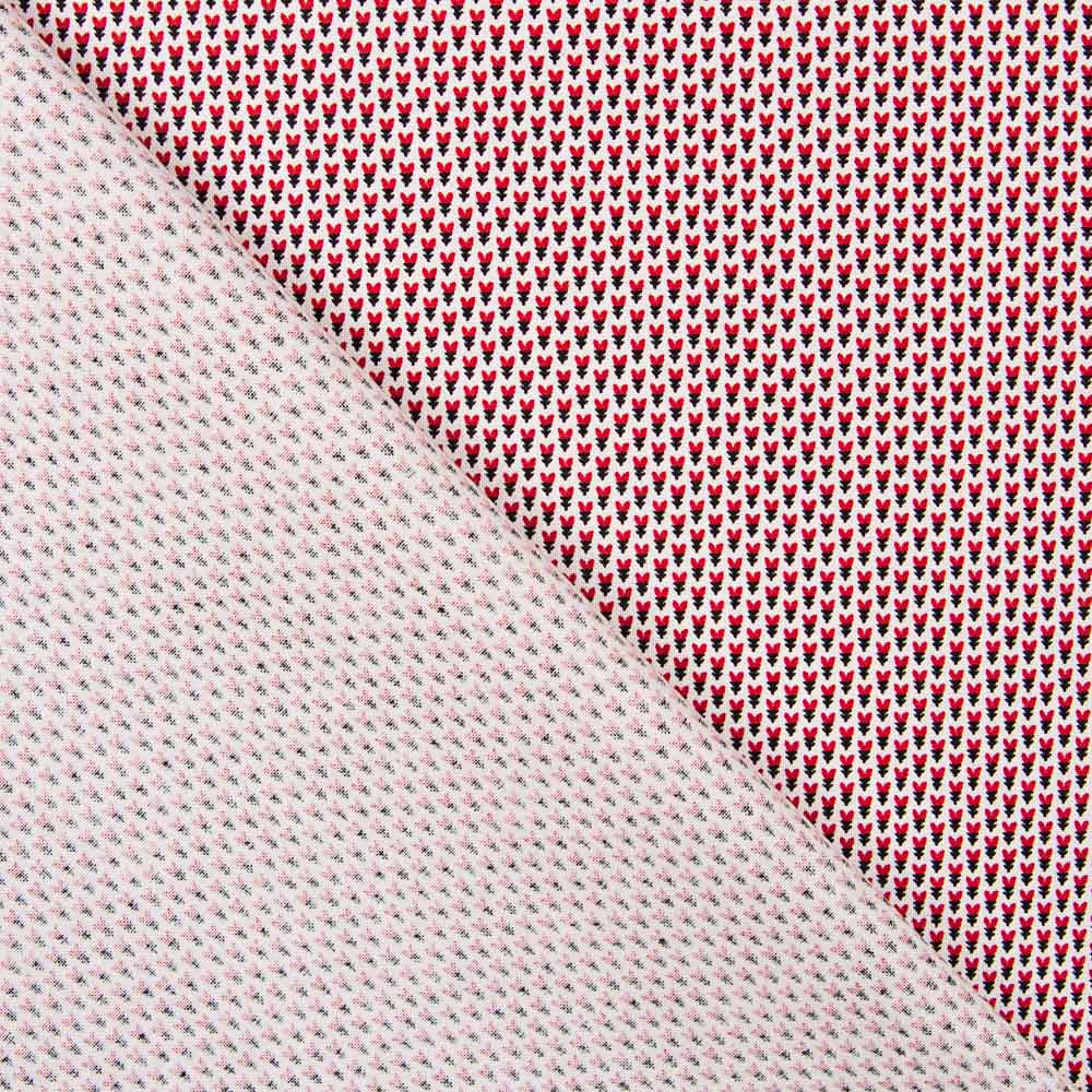 Coton Patchwork Foulard Blanc - Ribes y Casals