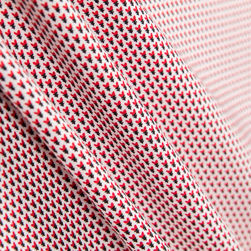 Coton Patchwork Foulard Blanc - Ribes y Casals