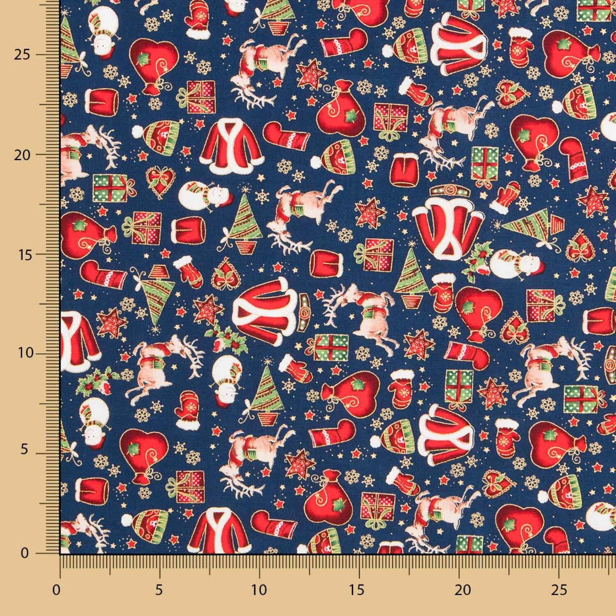 Coton Manteau Bleu Noël - Ribes y Casals