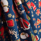 Coton Manteau Bleu Noël - Ribes y Casals