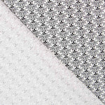 Coton Patchwork 3 Feuilles Noir - Ribes y Casals