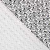 Coton Patchwork 3 Feuilles Noir - Ribes y Casals