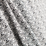 Coton Patchwork 3 Feuilles Noir - Ribes y Casals